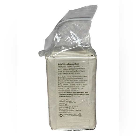 NEW Aveda Refreshing Cleansing Bar Soap Pack of 6 - .9 oz/25 g Bars Botanical - Picture 3 of 3